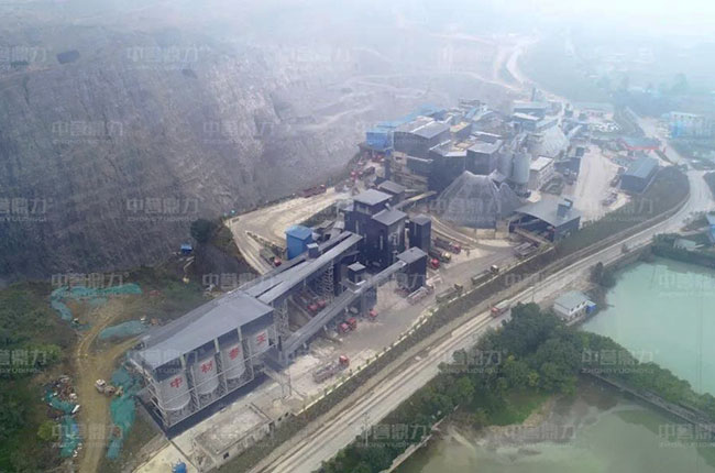 中材參天生產(chǎn)線鳥(niǎo)瞰圖 中材參天生產(chǎn)線鳥(niǎo)瞰圖