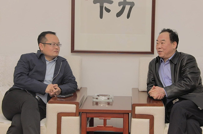 萬人助萬企活動一行蒞臨中譽鼎力視察調(diào)研