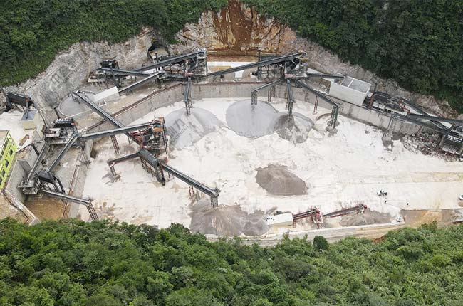 廣西丹泉集團(tuán)年產(chǎn)300萬噸砂石骨料生產(chǎn)線