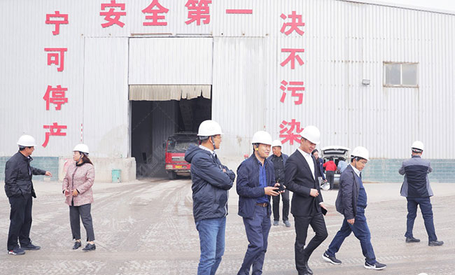 考察時產3000噸骨料生產線