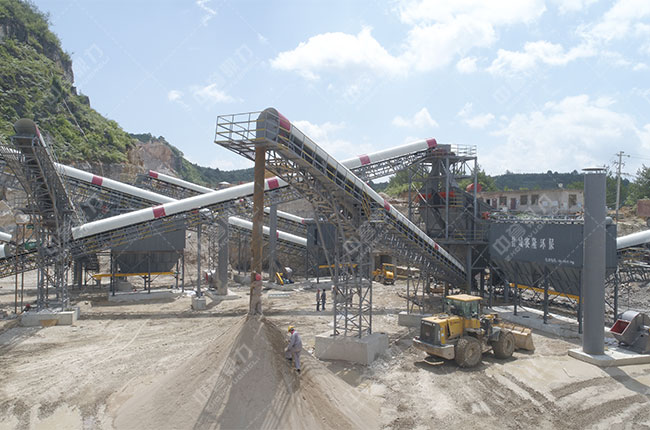 每小時300噸砂石料生產(chǎn)線設計方案