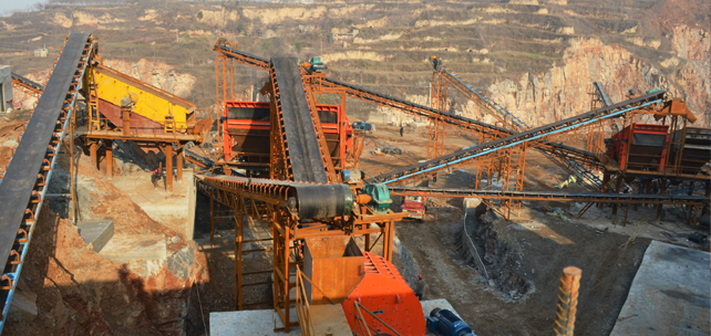 蒙陰石料廠時產700噸砂石骨料生產線