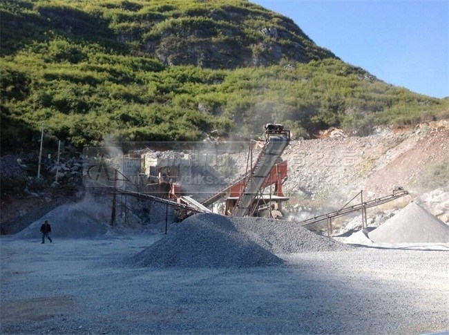 鼎力某石料生產(chǎn)線