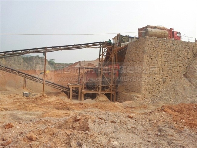 貴州商砼時產1000噸砂石生產線