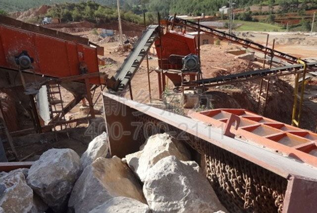 時(shí)產(chǎn)450噸石料生產(chǎn)線