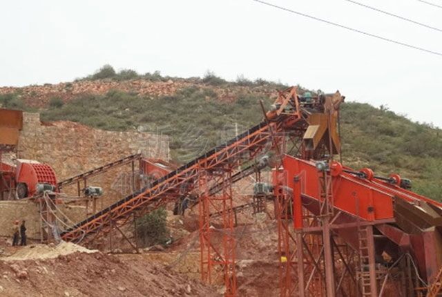 時(shí)產(chǎn)450噸石料生產(chǎn)線