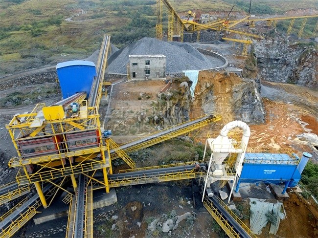 制砂生產(chǎn)線(xiàn)除塵