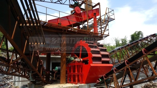 洗沙機(jī)在生產(chǎn)線中的應(yīng)用