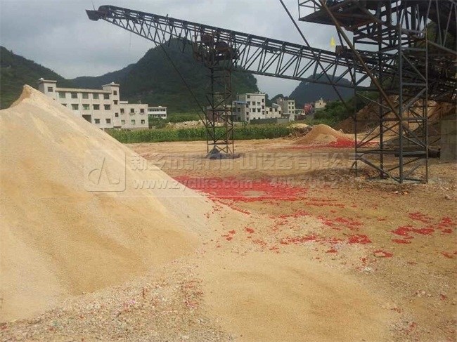 河卵石制砂生產(chǎn)線