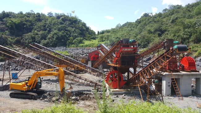 四川宜賓制砂生產(chǎn)線