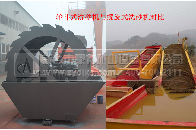 洗砂機(jī)設(shè)備對比