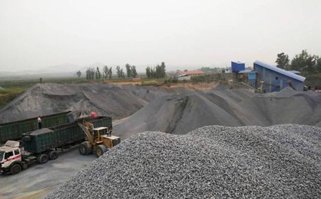 公路建設(shè)碎石生產(chǎn)