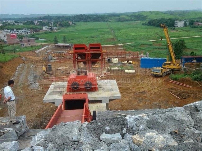 沙石料廠制砂機設(shè)備