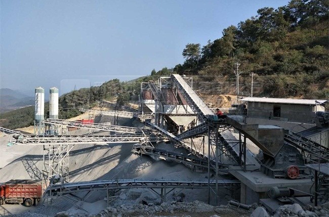 破碎機助力鐵路建設(shè)項目