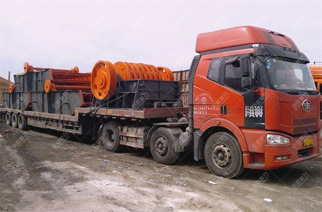 碎石生產(chǎn)線設(shè)備運(yùn)輸