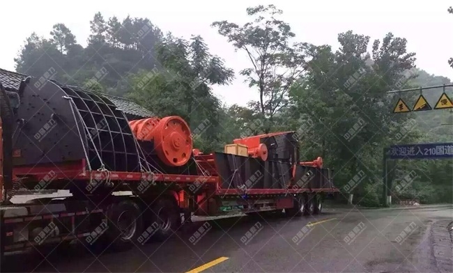 石料生產(chǎn)線設(shè)備運(yùn)輸