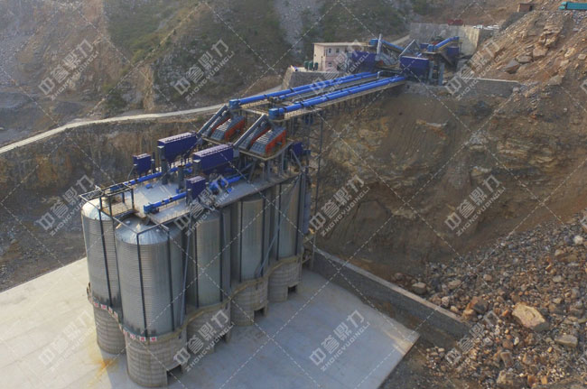 春江水泥年產(chǎn)700萬(wàn)噸打砂機(jī)生產(chǎn)線