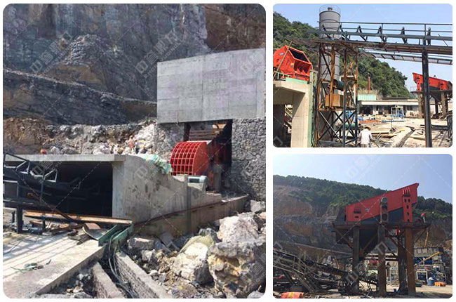 時產(chǎn)1000噸大型石料生產(chǎn)線