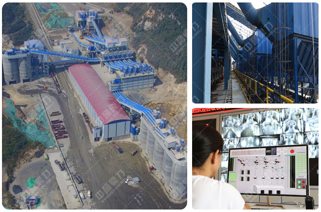 大型智能環(huán)保石子廠生產線