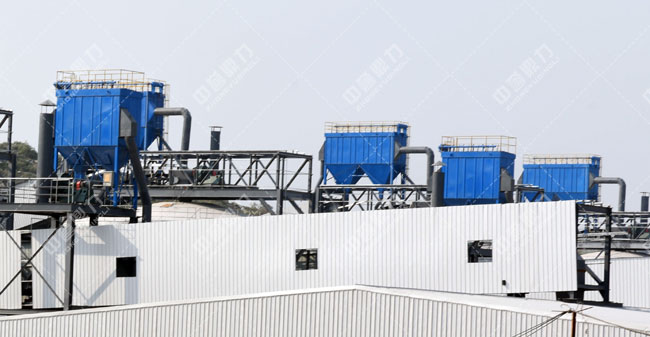 智能環(huán)保砂石生產(chǎn)線除塵器