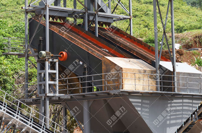 機(jī)制砂處理生產(chǎn)線-篩分 機(jī)制砂處理生產(chǎn)線-篩分