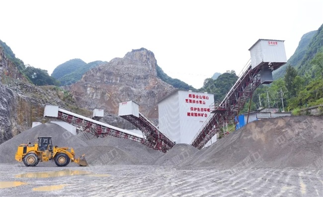 響石砂石廠生產(chǎn)線