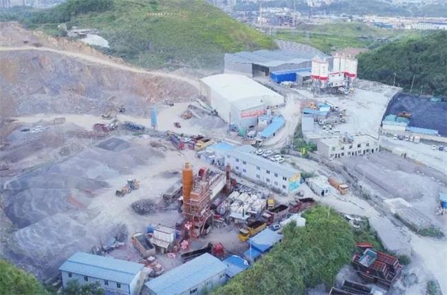 生產(chǎn)線航拍圖