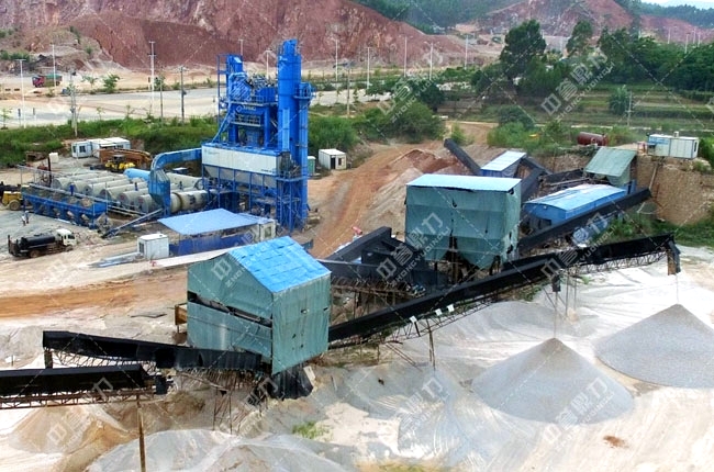 廣西一處環(huán)保采石場(chǎng)