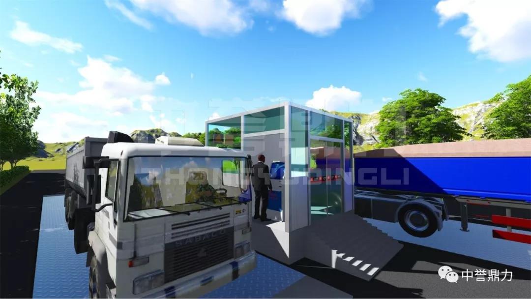 自動(dòng)售料系統(tǒng)效果圖