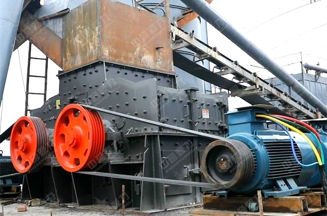 石灰石制砂機使用現(xiàn)場
