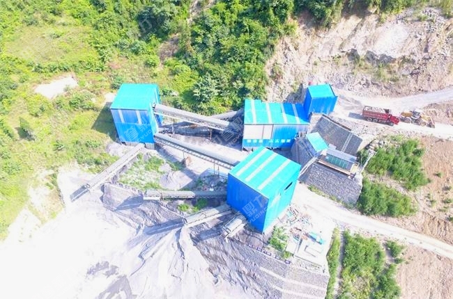 已投產(chǎn)的環(huán)保破碎廠