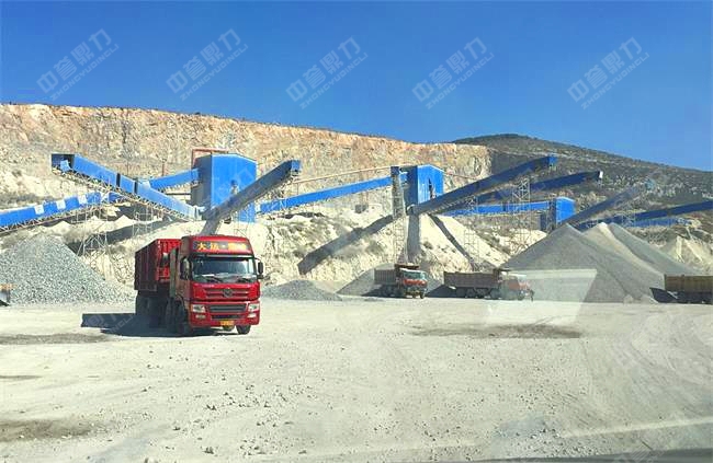 砂石廠現(xiàn)場