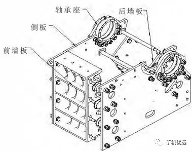 顎式破碎機(jī)組合式機(jī)架