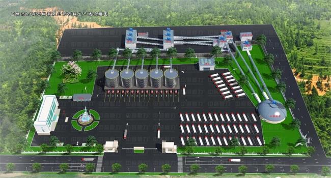 萬有石料廠骨料生產(chǎn)線效果圖