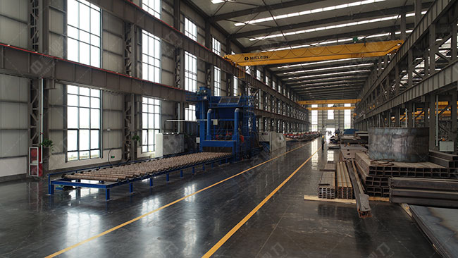 破碎機生產(chǎn)車間