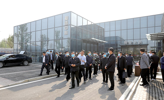 河南省副省長武定一行蒞臨中譽(yù)鼎力調(diào)研