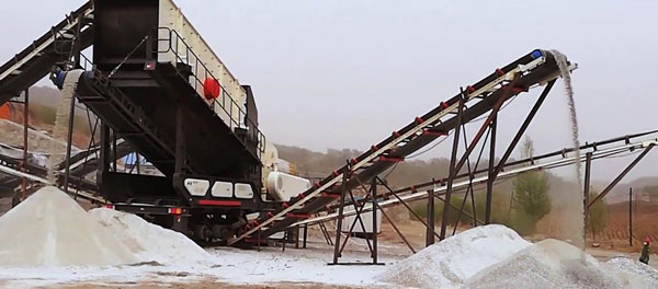 大型石子破碎機生產(chǎn)線