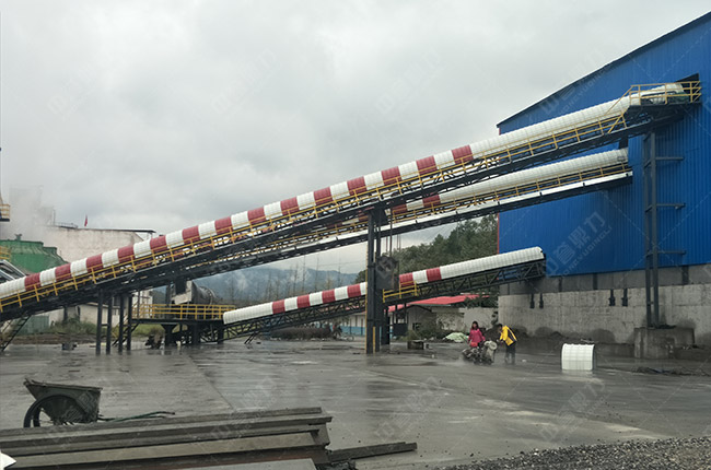 湖南懷化大盛建材日產(chǎn)萬噸石子生產(chǎn)線 湖南懷化大盛建材日產(chǎn)萬噸石子生產(chǎn)線